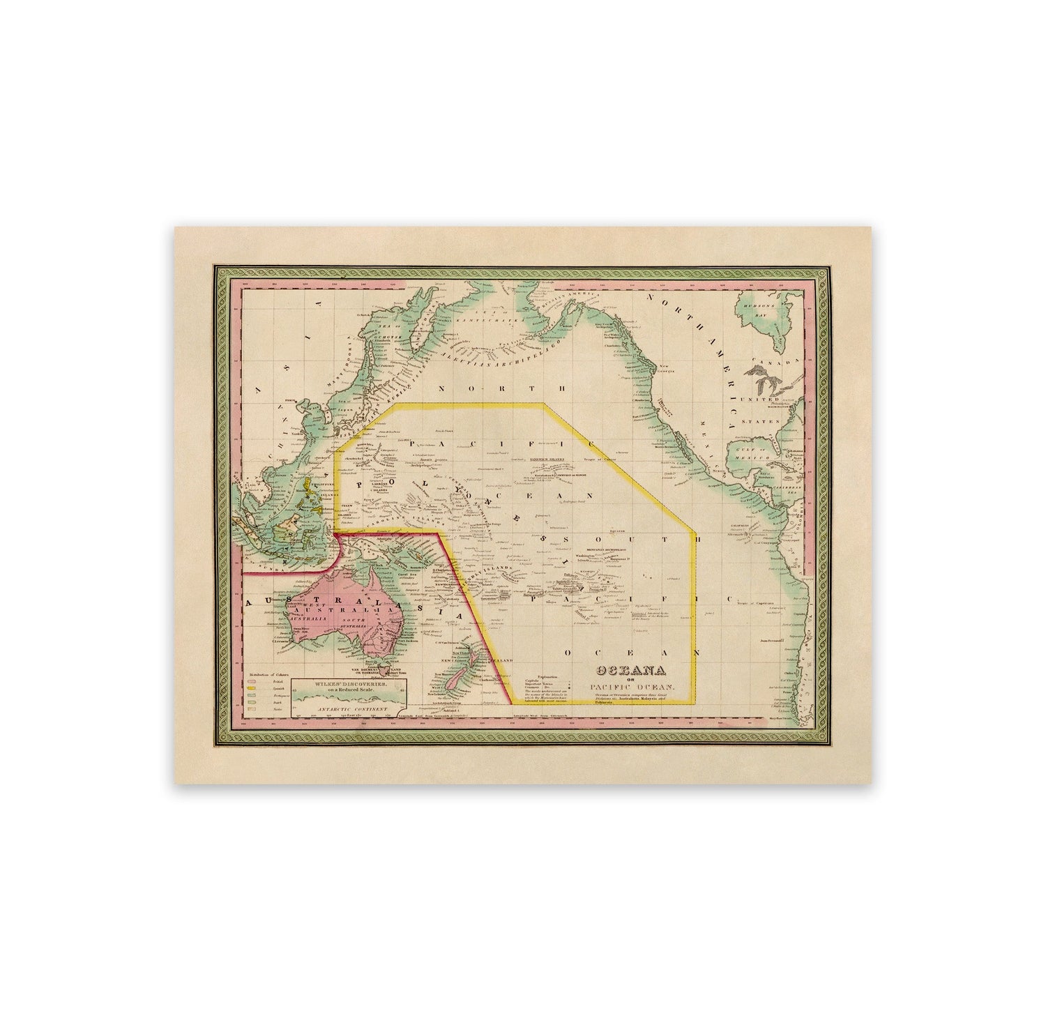 Maps of Asia, Australia and the Pacific