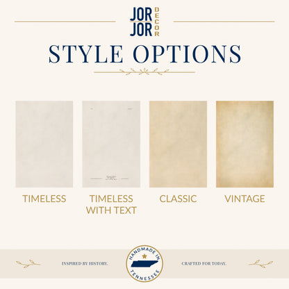 The image is a collage of four different styles of paper, each with a unique color and design, presented in a visually appealing manner.