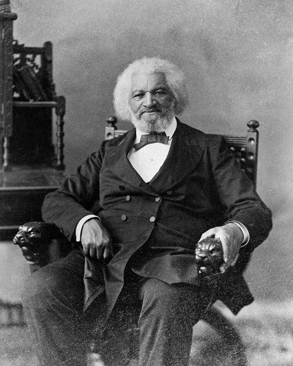 Frederick Douglass Portrait, Vintage Style Print