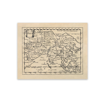 Map of Asia Print