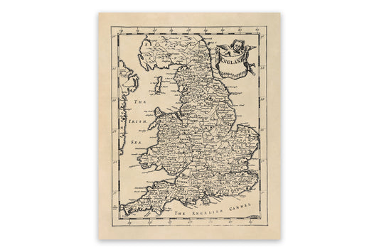 Map of England Print