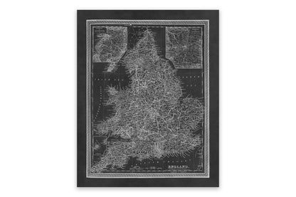 Map of England Print