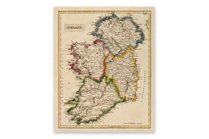 Ireland Map Print