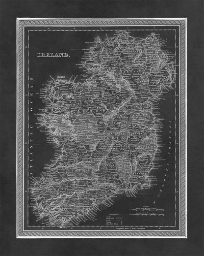 Ireland Map Print